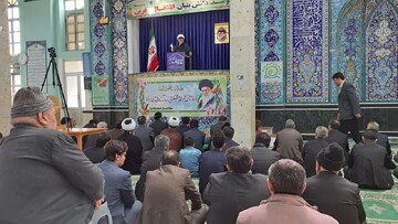 تصاویر/ اقامه نماز جمعه شهرستان بیله سوار