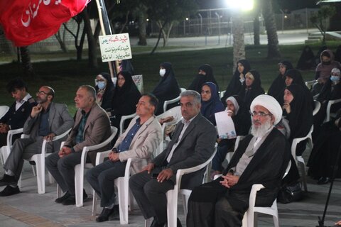 تصاویر/ افتتاح یادمان شهدای خوشنام پارک شغاب بوشهر