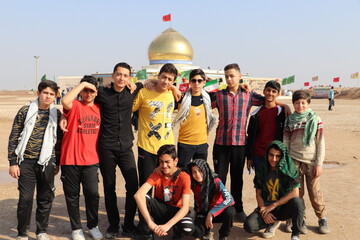 تصاویر/ بازدید نوجوانان سلاله اصفهان از مناطق عملیاتی جنوب