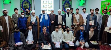ممتازین قرآنی مدرسه علمیه امام خمینی(ره) نهاوند تجلیل شدند + عکس
