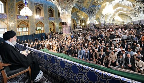 الإمام الخامنئي سيلقي خطابا بمناسبة بدء العام الايراني الجديد