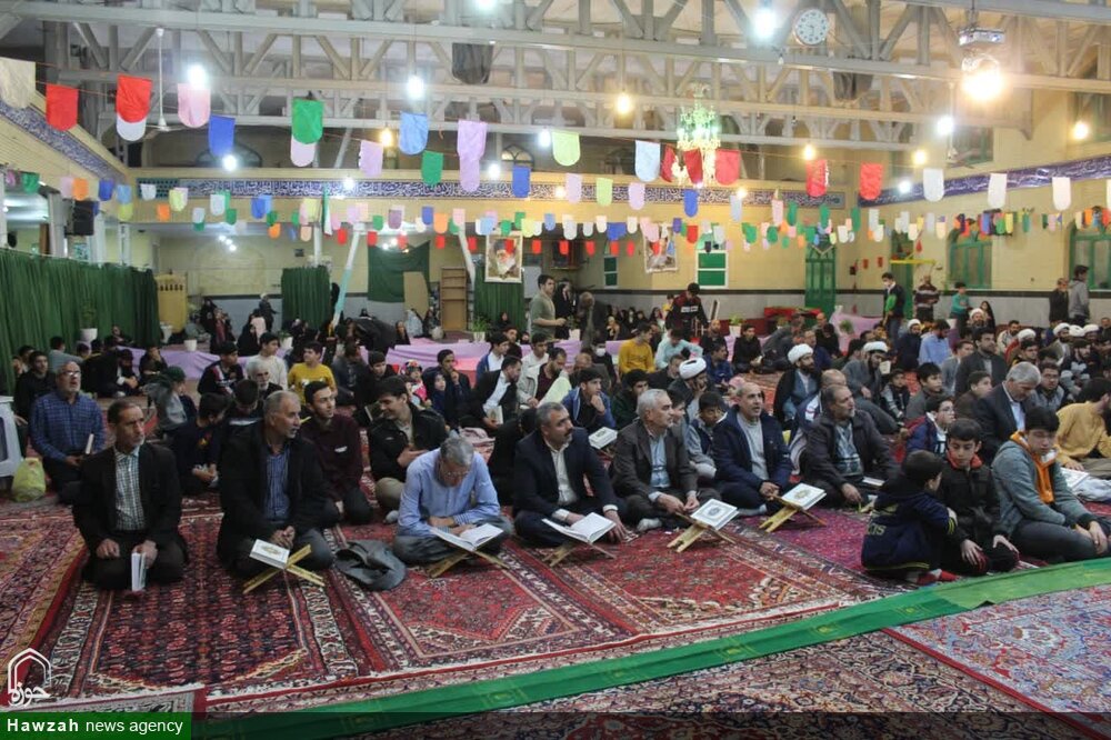 برگزاری محفل قرآنی توسط مدرسه علمیه امام حسین(ع) در مساجد همدان