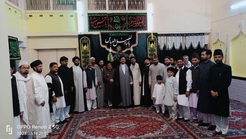 بانیٔ تنظیم المکاتب مولانا سید غلام عسکری مرحوم کے لیے مجلس ترحیم کا انعقاد 