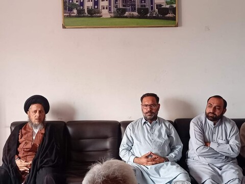 علامہ سید سبطین سبزواری کا جامعہ علوم اسلامی فیصل آباد کا دورہ