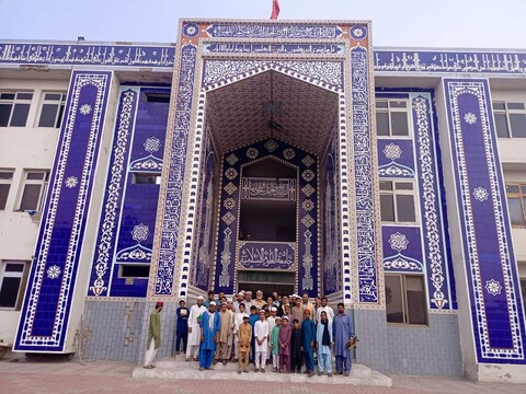 علامہ سید سبطین سبزواری کا جامعہ علوم اسلامی فیصل آباد کا دورہ