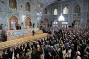 تصاوير/ نوروز پر مشہد مقدس میں رہبر انقلاب کا اہم سالانہ خطاب