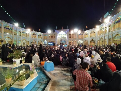 تصاویر / مراسم تحویل سال ۱۴۰۲ در آستان مقدس  هلال بن علی (ع) آران وبیدگل