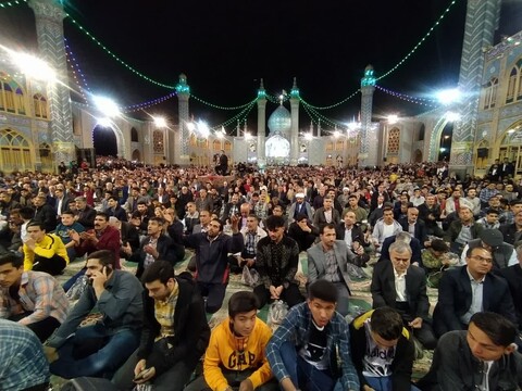 تصاویر / مراسم تحویل سال ۱۴۰۲ در آستان مقدس  هلال بن علی (ع) آران وبیدگل