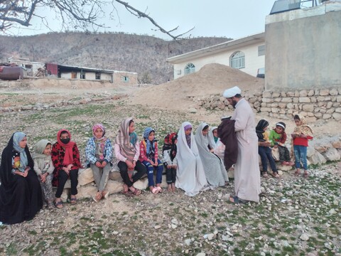 اردوی جهادی فرهنگی طلاب در روستاهای شهرستان ایذه