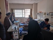 تصاویر/ عیادت امام جمعه ماکو از بیماران