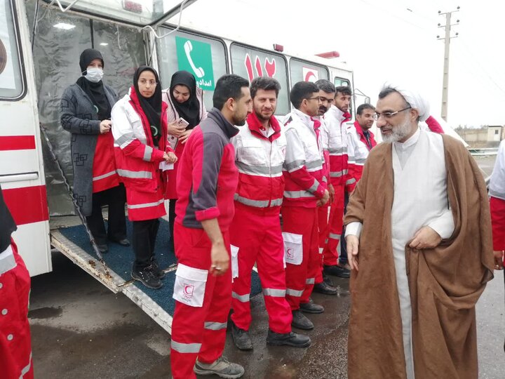 تقدیر دبیر شورای عالی انقلاب فرهنگی از تلاش‌ امدادگران هلال احمر در  قم