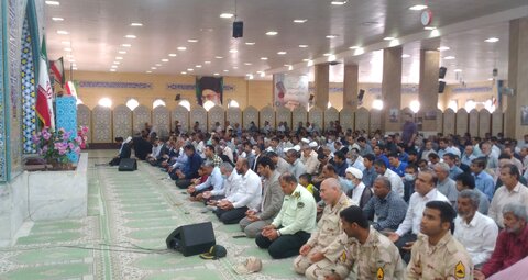 تصاویر/ اولین نمازجمعه دیّر در سال ۱۴۰۲