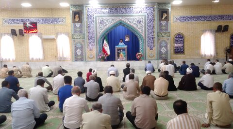 تصاویر/ اولین نمازجمعه دیّر در سال ۱۴۰۲