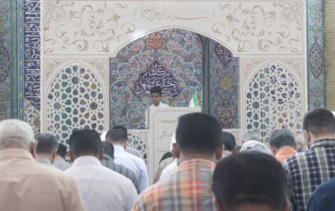 تصاویر/ اقامه نماز جمعه شهرستان جاسک