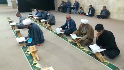 تصاویر/ ترتیل خوانی قرآن در آبپخش