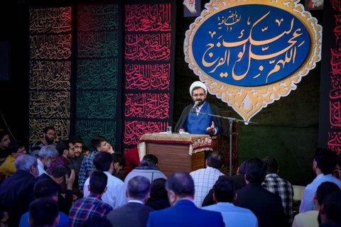 تصاویر/ مراسم مناجات خوانی هیئت فدائیان حسین در ماه رمضان