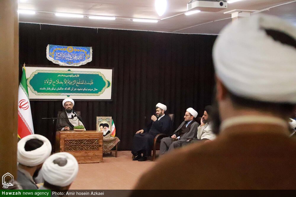 نشست طلاب و مبلغان همدانی با دادستان همدان+ عکس