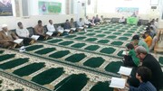 تصاویر/ حال و هوای مجالس قرآن خوانی در مساجد برازجان