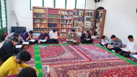 حضور قائم مقام مدیر حوزه علمیه استان همدان در مدرسه علمیه امام سجاد(ع)