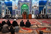 تصاویر/ حضور امام جمعه شهرستان خوی در مسجد روستای چاوشقلی