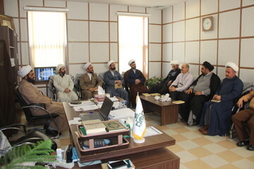 تصاویر / دیدار معاونین  مرکز مدیریت حوزه علمیه قزوین با مدیر حوزه علمیه استان قزوین