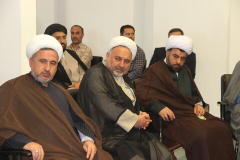 تصاویر/ دیدار مدیر ومعاونین مر کز مدیریت حوزه علمیه استان قزوین با نماینده ولی فقیه در استان قزوین