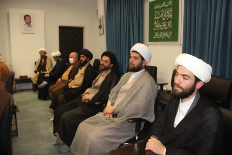 تصاویر/ دیدار مدیر ومعاونین مر کز مدیریت حوزه علمیه استان قزوین با نماینده ولی فقیه در استان قزوین