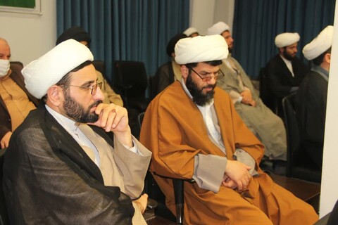 تصاویر/ دیدار مدیر ومعاونین مر کز مدیریت حوزه علمیه استان قزوین با نماینده ولی فقیه در استان قزوین
