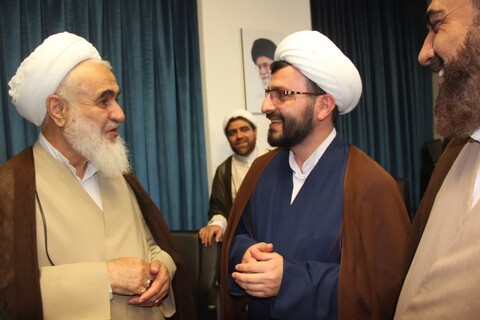 تصاویر/ دیدار مدیر ومعاونین مر کز مدیریت حوزه علمیه استان قزوین با نماینده ولی فقیه در استان قزوین