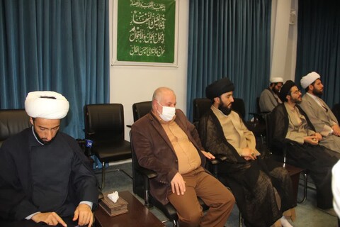 تصاویر/ دیدار مدیر ومعاونین مر کز مدیریت حوزه علمیه استان قزوین با نماینده ولی فقیه در استان قزوین
