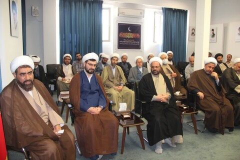 تصاویر/ دیدار مدیر ومعاونین مر کز مدیریت حوزه علمیه استان قزوین با نماینده ولی فقیه در استان قزوین