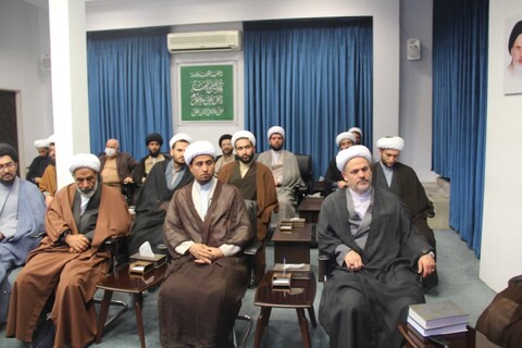 تصاویر/ دیدار مدیر ومعاونین مر کز مدیریت حوزه علمیه استان قزوین با نماینده ولی فقیه در استان قزوین