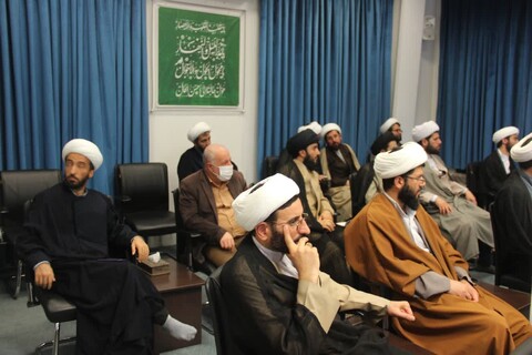 تصاویر/ دیدار مدیر ومعاونین مر کز مدیریت حوزه علمیه استان قزوین با نماینده ولی فقیه در استان قزوین