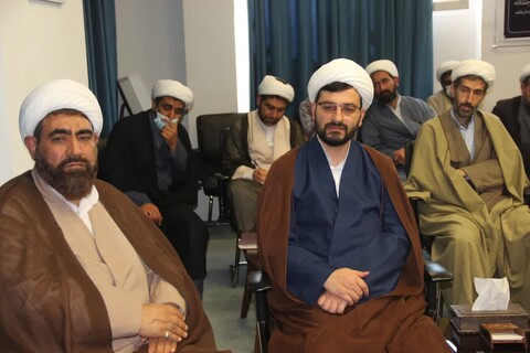 تصاویر/ دیدار مدیر ومعاونین مر کز مدیریت حوزه علمیه استان قزوین با نماینده ولی فقیه در استان قزوین