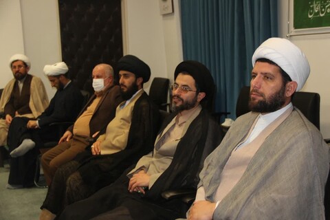 تصاویر/ دیدار مدیر ومعاونین مر کز مدیریت حوزه علمیه استان قزوین با نماینده ولی فقیه در استان قزوین
