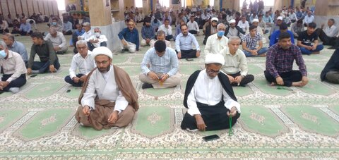 تصاویر/ نمازجمعه بندر دیّر