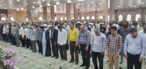 تصاویر/ نمازجمعه بندر دیّر