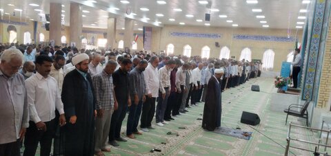 تصاویر/ نمازجمعه بندر دیّر