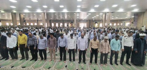 تصاویر/ نمازجمعه بندر دیّر