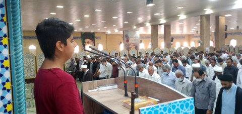 تصاویر/ نمازجمعه بندر دیّر