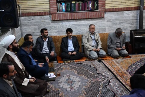 تصاویر/ حضور امام جمعه شهرستان خوی در مسجد امام حسین (ع) کوی صفا