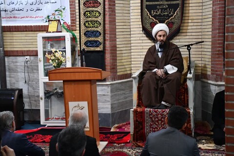 تصاویر/ حضور امام جمعه شهرستان خوی در مسجد امام حسین (ع) کوی صفا