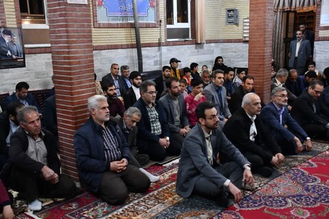 تصاویر/ حضور امام جمعه شهرستان خوی در مسجد امام حسین (ع) کوی صفا