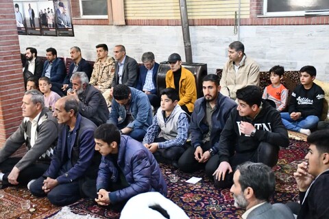 تصاویر/ حضور امام جمعه شهرستان خوی در مسجد امام حسین (ع) کوی صفا