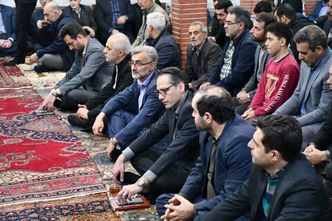 تصاویر/ حضور امام جمعه شهرستان خوی در مسجد امام حسین (ع) کوی صفا