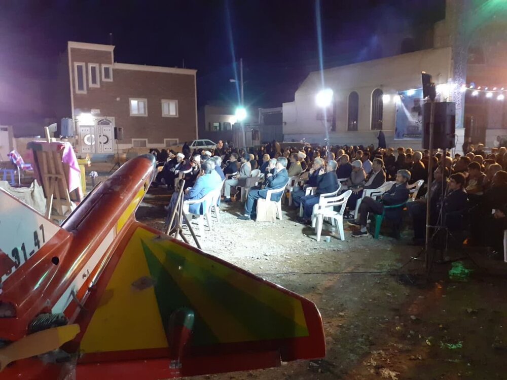 یادواره شهید آبروی محله در آران و بیدگل برگزار شد+عکس