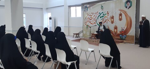 دیدار خواهران طلبه معلم با نماینده ولی فقیه در استان خوزستان 