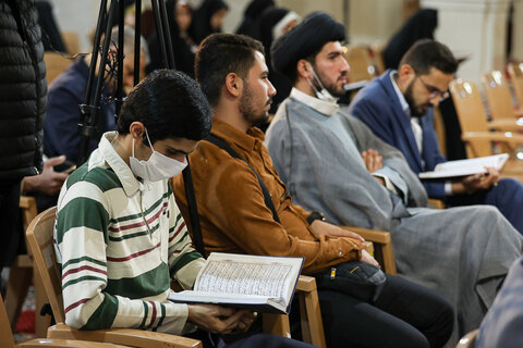 تصاویر / محفل انس با قرآن در ماه مبارک رمضان با حضور نماینده ولی فقیه در استان قزوین
