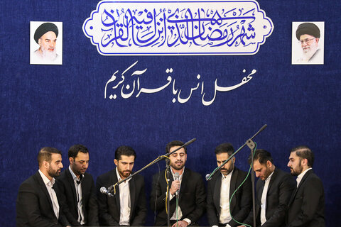 تصاویر / محفل انس با قرآن در ماه مبارک رمضان با حضور نماینده ولی فقیه در استان قزوین