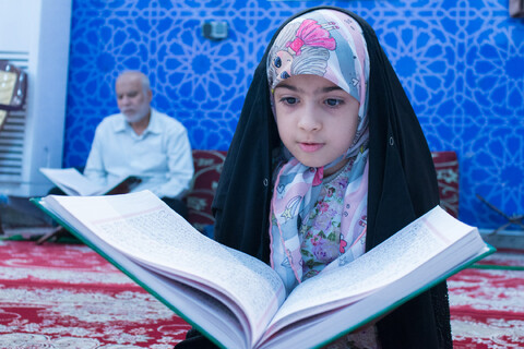 حضور کودکان و نوجوانان در دوازدهمین دوره ترتیل خوانی نوای ملکوت بوشهر